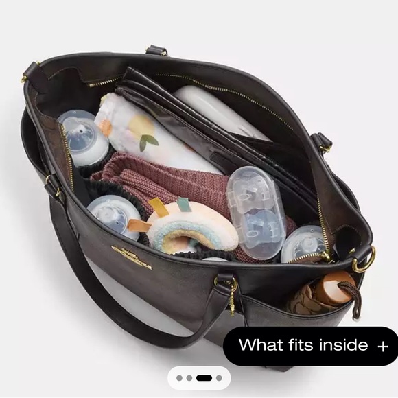 Brand New with tags Coach Baby Bag in Signature Canvas - Picture 3 of 9